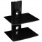 BEST 2-Deck Wall Mount Receiver Shelfing Unit