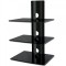 BEST 3-Deck Wall Mount Receiver Shelfing Unit